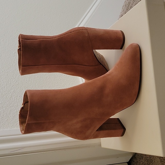 Sezane Shoes - Sezane High Adele Boots Blush. - Size 36